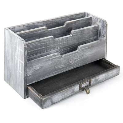 Stonefort 3 Slot Office File Organizer