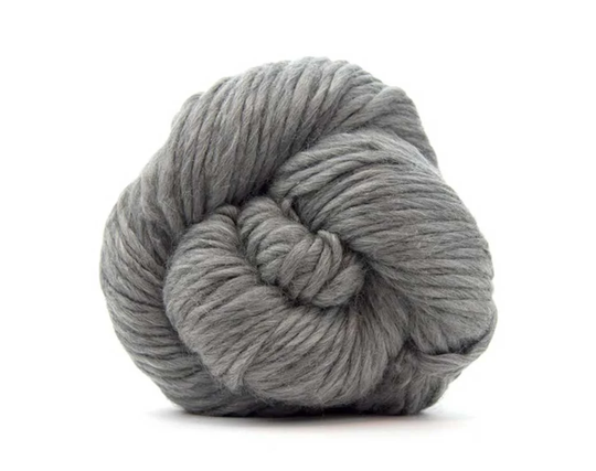 Superbulky Merino Yarn/Pencil Roving 200 Grams - Select- Grey Or Ecru