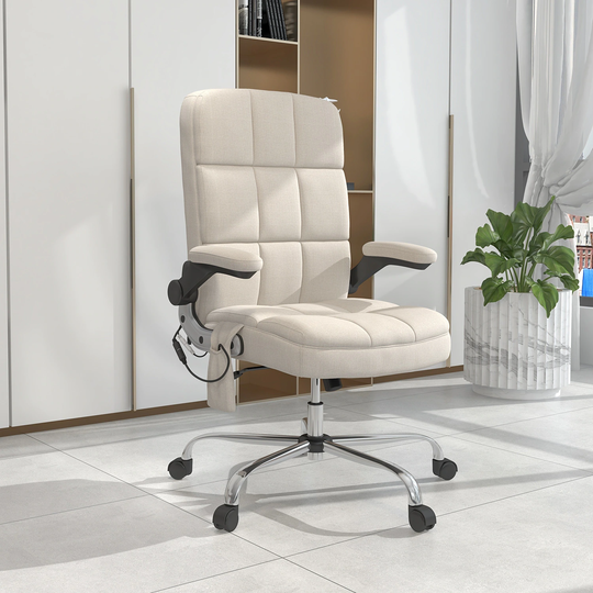 Furmax Massage Office Chair Adjustable Height Swivel Rocker Chair