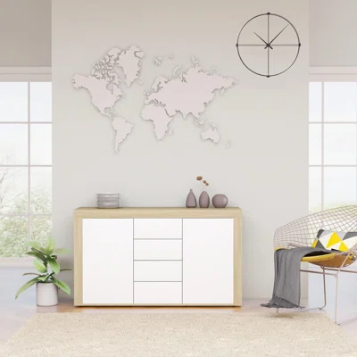 Aldrina 47.2'' Wide 4 Drawer Sideboard