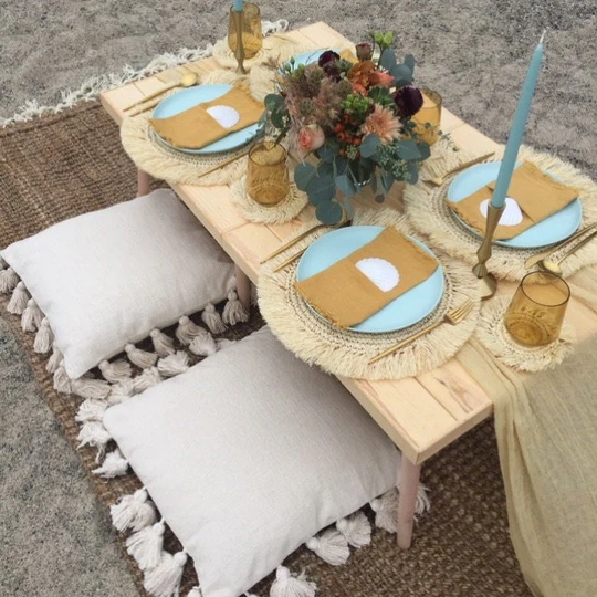 22x44 Inc Wooden Folding Picnic Table/Car Table/Picnic Table/Patio-Balcony Furniture/Custom Foldable Table/ Baby Shower Table