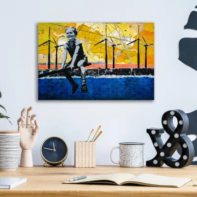 Bright I by DB Waterman - Unframed Graphic Art