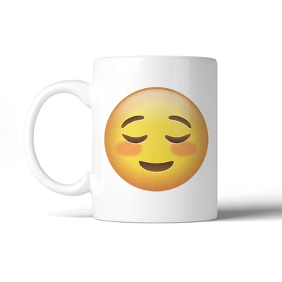 Thorbern Emoji-Blush Coffee Mug