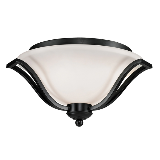 Lagoon Bronze 3-light Ceiling Fixture