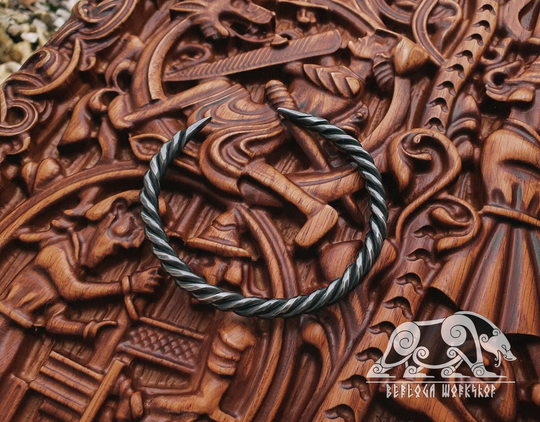 Viking Bracelet Sterling Silver Scandinavian Vikings Norse Jewelry