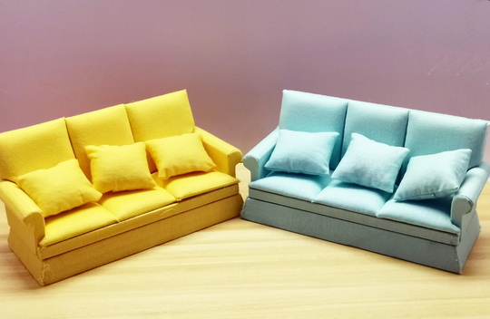 Dollhouse Miniature Couch Sofa Furniture 112 Scale