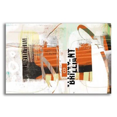 Brillliant by Delores Naskrent - Unframed Textual Art