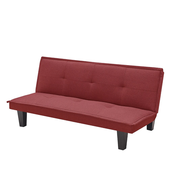 Fabric Futon Sofa Bed,Convertible Folding Futon Sofa Bed,Recliner Sleeper for Home Living Room