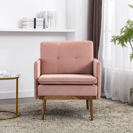 Chaise Lounge Chair Fashionable Velvet Accent chair