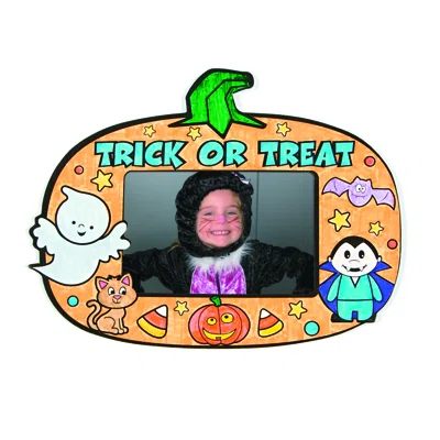 Your Own Trick-Or-Treat Picture Frame Magnets Party Favors