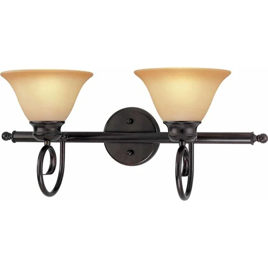 Volume Lighting Troy 2 Light 24.5" Width Bathroom Vanity Light with