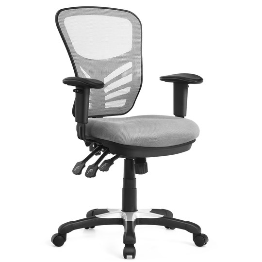 Costway Mesh Office Chair 3-Paddle Computer Desk Chair w/ Adjustable - See Details