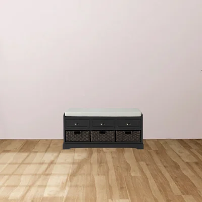 Akyah Homes Drawer Storage Bench