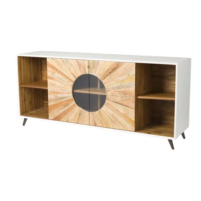 Hina 71" Wide Solid Wood Sideboard