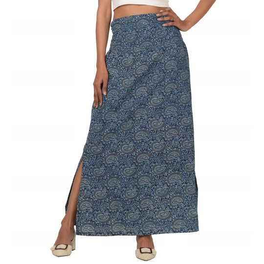 Pencil Skirt, Pure Cotton, One Size, Vintage Saree Customization, Production Partner & Dressmaking Services Kaftan, Kimono, Pants Etc