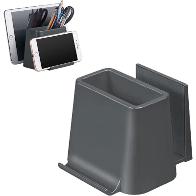 Pencil-Holder Multifunctional-Organizer Accessories Decoration Supplies - Pen Holder For Desk School Office ClassroomPencil Cup For Women/Men Grey