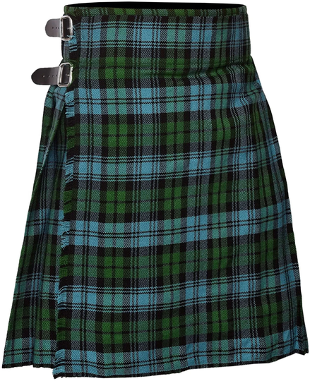Scottish Men's 5 Yard Campbell Ancient Tartan Kilt, Scottish Mens Kilt, Highland Kilt, Kilt For Men, Gift, Celtic, Traditional Wear