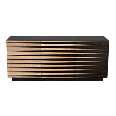 Tyson 72" Wide Walnut Solid Wood Sideboard