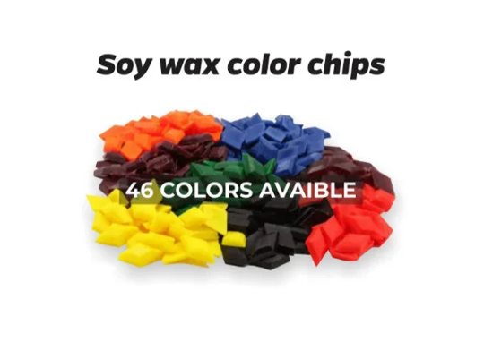 Large Bag Color Dye Chips, 650 Chips For Candle Making, Dye, Candl Chips, Candle