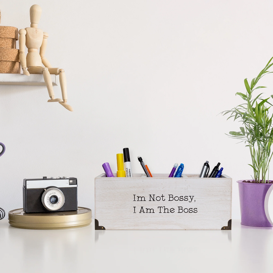 American Art Decor Stationery Organizer - Not Bossy