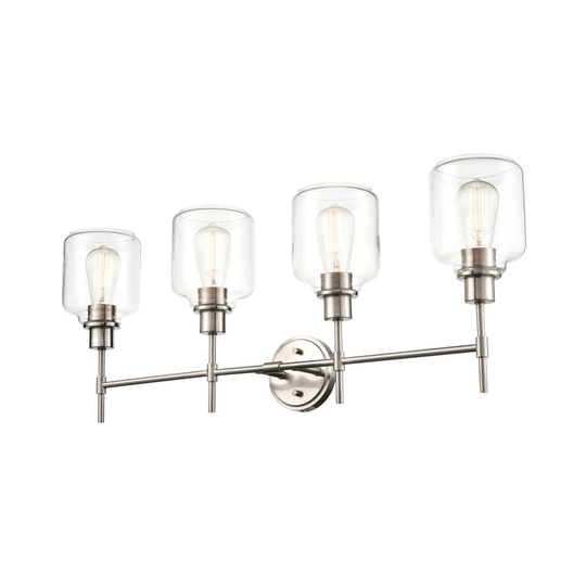 Millennium Lighting Roanoke 4 Light Bathroom Vanity Fixture in Multiple Finishes