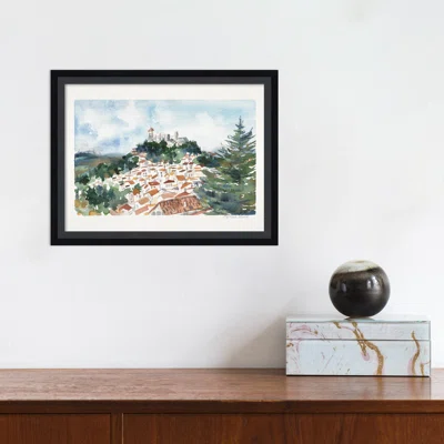 Casares Spain By Patricia Shaw Framed Art Print