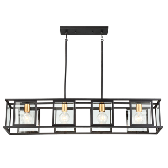 Payne 4 Light Trestle - Midnight Bronze