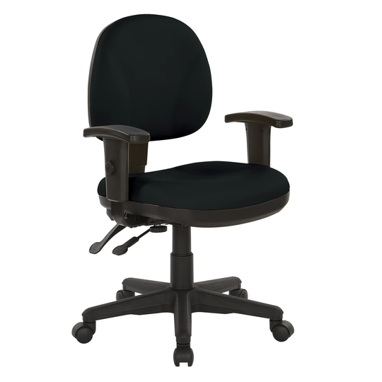 Sculptured Ergonomic Fabricated Office Chair