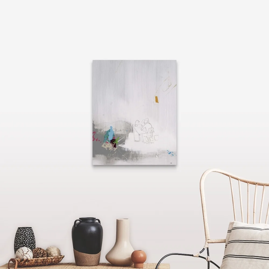 "Down the Street III" Canvas Wall Art