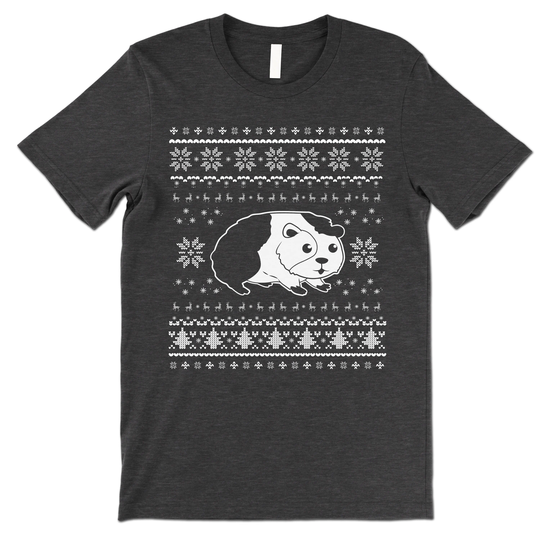 Guinea Pig Christmas Shirt. Ugly Xmas T Shirts