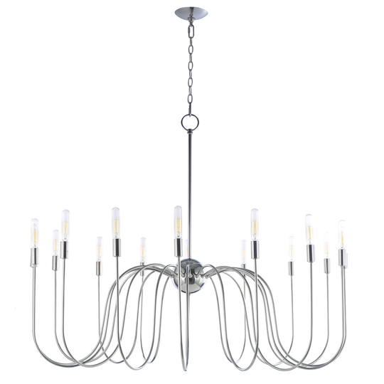 Willsburg 16-Light Chandelier - Polished Nickel