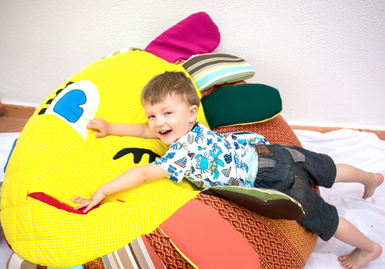 Bean Bags Kids' Furniture Kids Pouf Room Bag Chair Cover For Baby Photo Prop