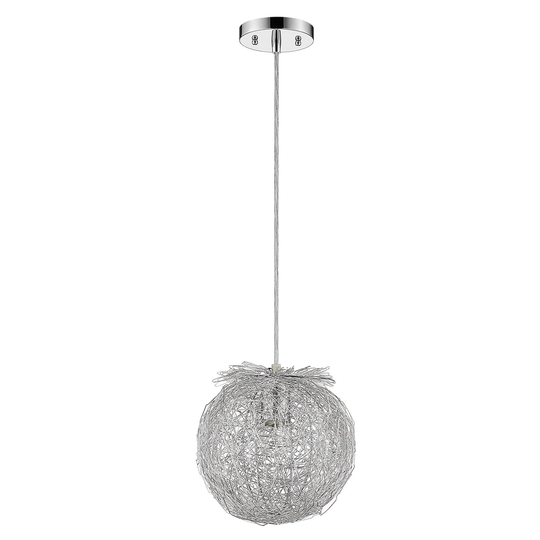 Distratto 1-light Chrome Pendant