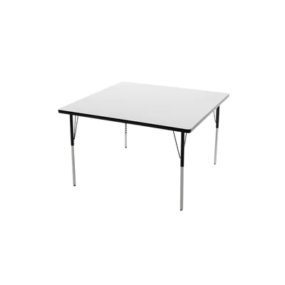 Whiteboard Table Markerboard Table Dry Erase Table - Activity Legs - Square - 24"W x 24"L