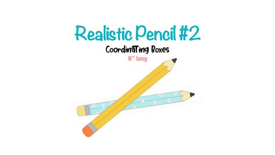 Realistic Pencil #2 | Shorter Boxes Only