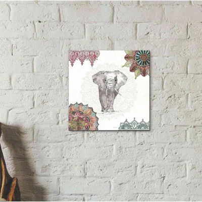 Mandala Morning IV by Anne Tavoletti - Wrapped Canvas Graphic Art Print