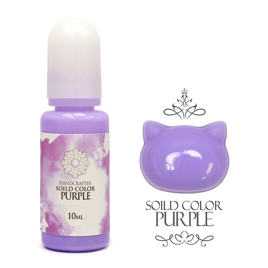10 Ml, Pastel Purple, Solid-Color | Opaque Liquid Pigment, Handcrafter Resin Colorant, Color Uv Or Uv/Led Resin, 9 Solid Colors Avail