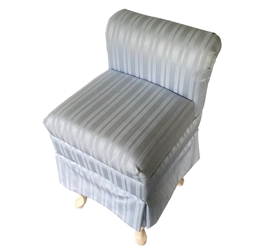 Blue Vanity Chair