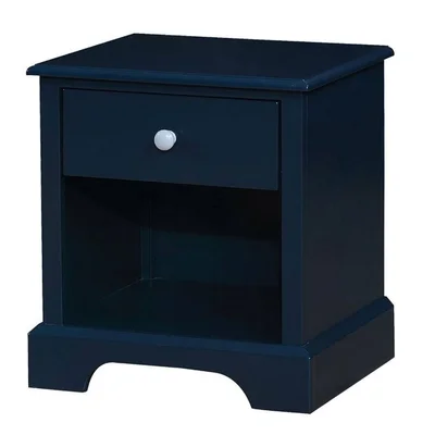 Stoneham 1 - Drawer Solid Wood Nightstand in Blue