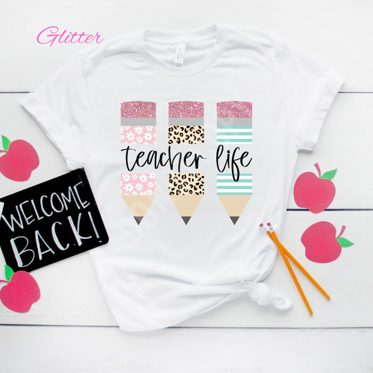 Teacher Life Pencil Shirt, Elementary Tee, Field Trip Shirts For Teachers, Shir