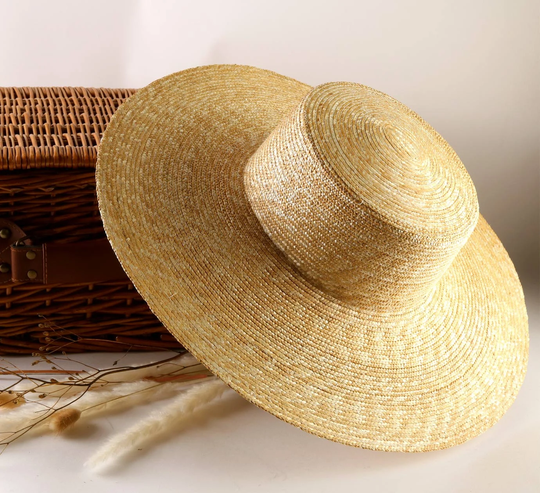 Capeline Cavoli, Floppy Straw Hat, Sun & Summer Hat, Women's