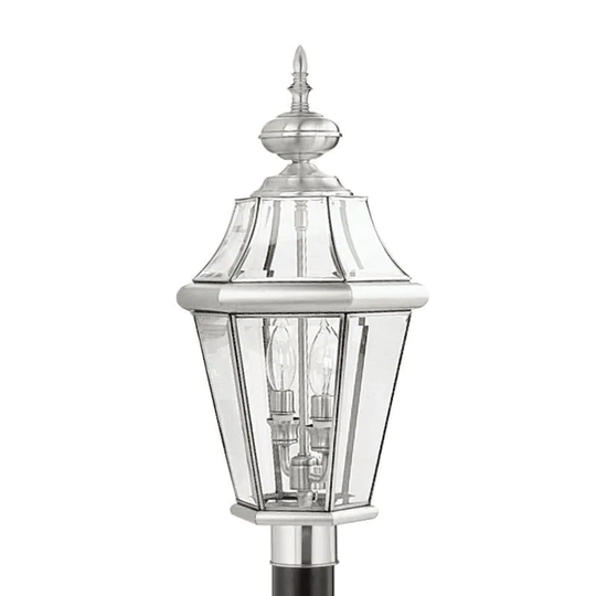 Livex Lighting Monterey/Georgetown 2-light Gold Antique Brass Ceiling Mount