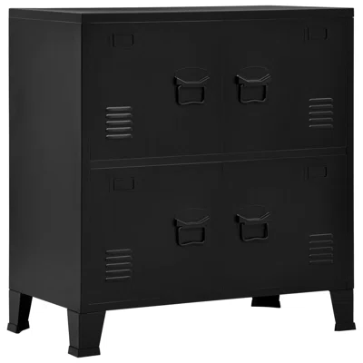 Melike Industrial Storage Chest Steel Sideboard Furniture Multi Colors/Sizes