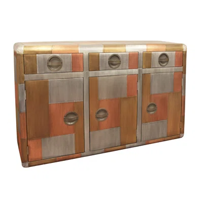 Dillian 3 Drawer 3 Door Sideboard