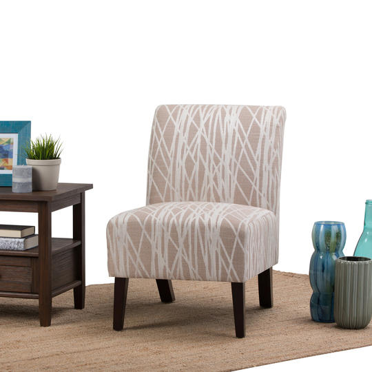 WYNDENHALL Mason 22 inch Wide Contemporary Accent Chair - 21.5"w x 29.5"d x 31.5"h