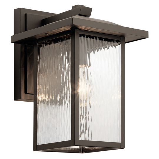 Kichler Lighting Capanna 1-Light Outdoor Wall Light Olde Bronze