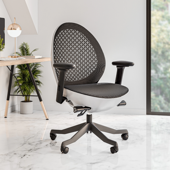 Executive Office Chair, White