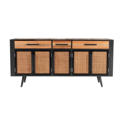 Merwin 70.87" Wide 3 Drawer Wood Sideboard