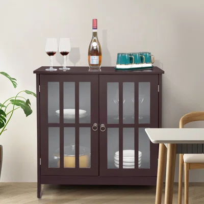 Density Board Disassembly Double Doors Double Compartment Sideboard