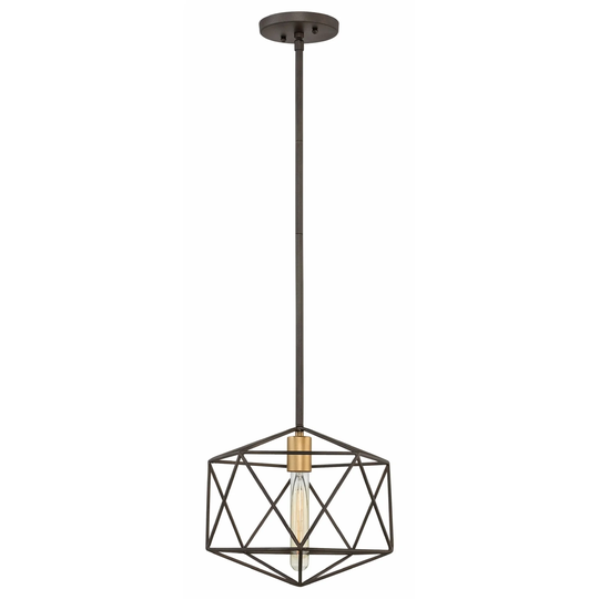 Hinkley Astrid 1-Light Pendant in Metallic Matte Bronze